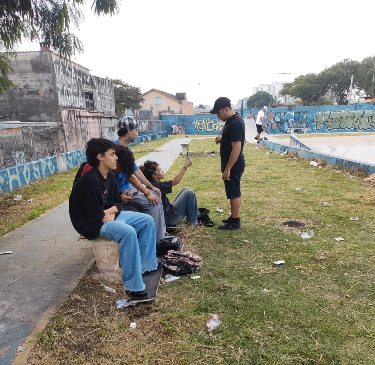 Participante acessando o App via QR Code