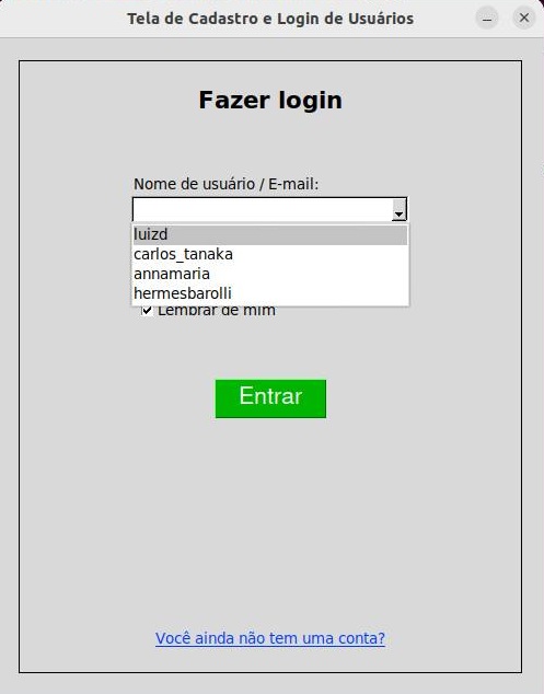 Tela de Login com Tkinter